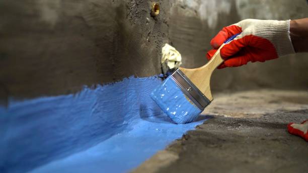 Commercial Basement Waterproofing project at a Fontanet, IN business property by SJ Waterproofing Pros